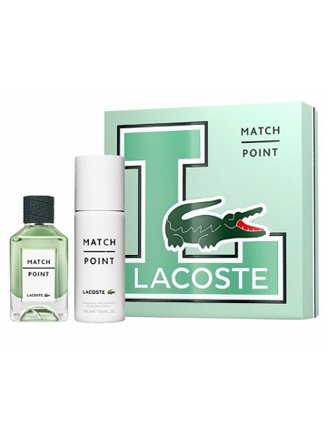 Lacoste Match Point – EDT 100 deodorant ve spreji 150 ml