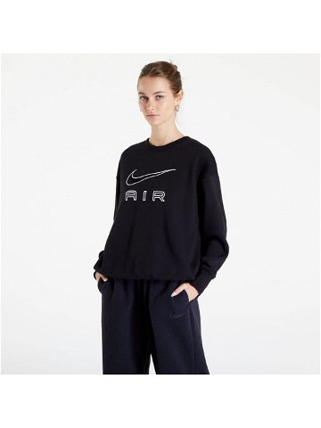 Nike Air Fleece Crew Sweatshirt Black