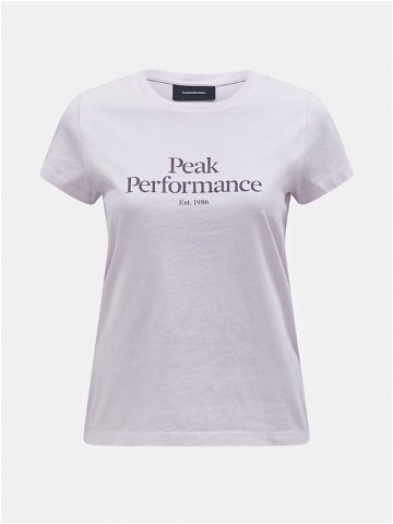 Tričko peak performance w original tee růžová m