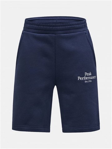 Šortky peak performance jr original shorts modrá 170
