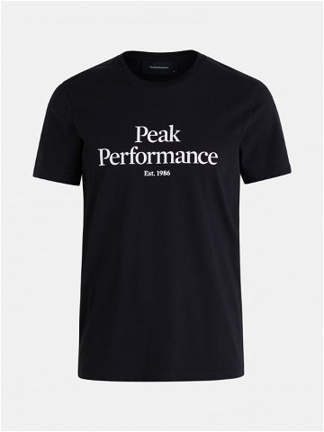 Tričko peak performance m original tee černá s