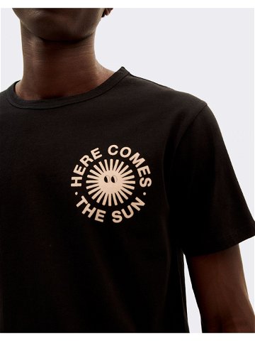 Tričko Thinking MU Happy Sun T-Shirt BLACK
