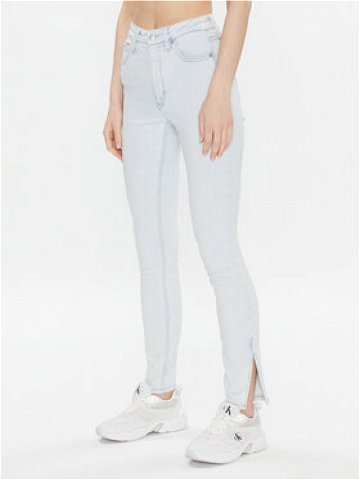 Calvin Klein Jeans Jeansy J20J220630 Modrá Skinny Fit