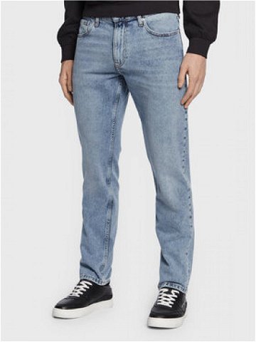 Calvin Klein Jeans Jeansy J30J323096 Modrá Straight Fit
