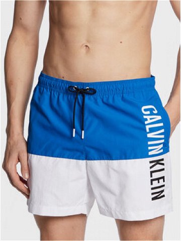 Calvin Klein Swimwear Plavecké šortky KM0KM00796 Modrá Regular Fit