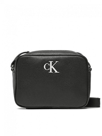 Calvin Klein Jeans Kabelka Minimal Monogram Camera Bag18 K60K610683 Černá