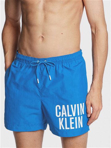 Calvin Klein Swimwear Plavecké šortky KM0KM00794 Modrá Regular Fit