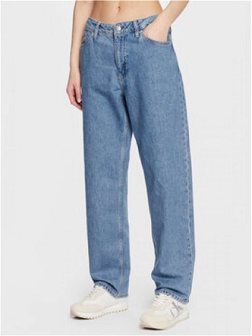Calvin Klein Jeans Jeansy J20J220624 Modrá Straight Fit
