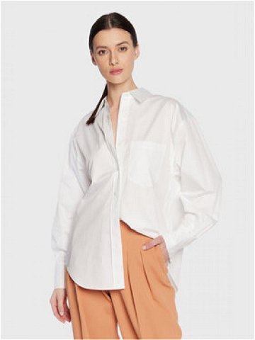 Calvin Klein Košile K20K205413 Bílá Relaxed Fit