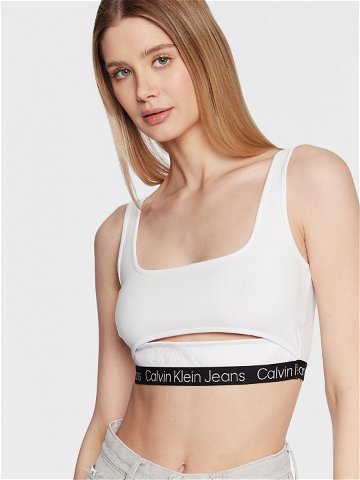 Calvin Klein Jeans Podprsenkový top J20J220772 Bílá
