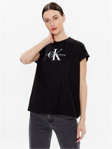 Calvin Klein Jeans T-Shirt J20J220717 Černá Relaxed Fit