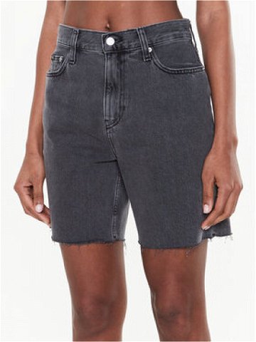 Calvin Klein Jeans Džínové šortky J20J220647 Černá Mom Fit
