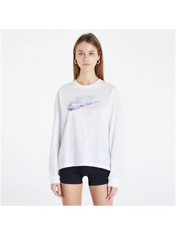 Nike Sportswear Women s Long-Sleeve T-Shirt White