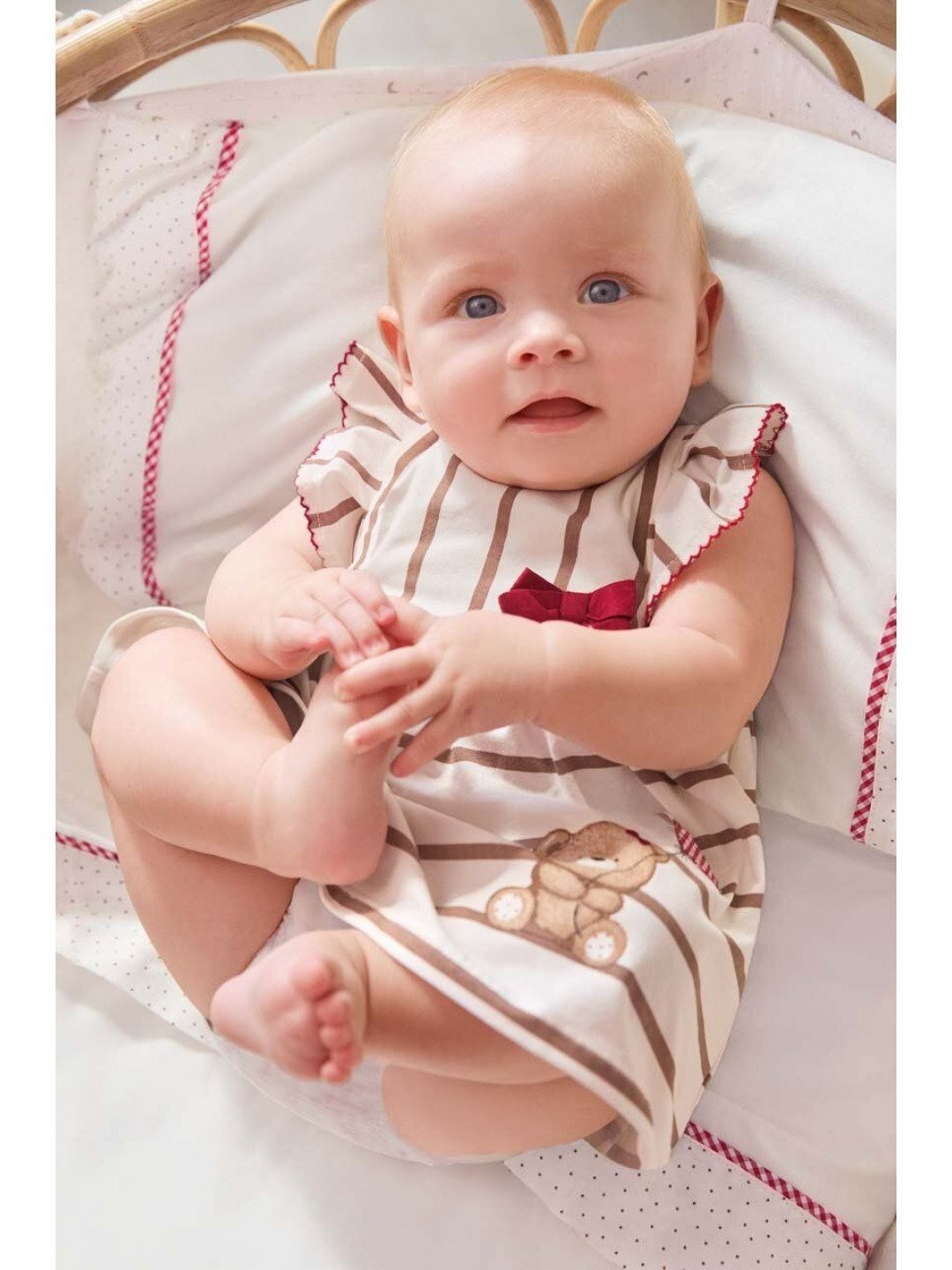 Kojenecká sukýnka Mayoral Newborn béžová barva mini áčková