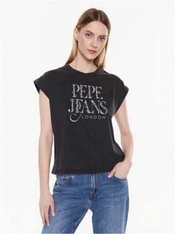 Pepe Jeans T-Shirt Linda PL505385 Šedá Boxy Fit