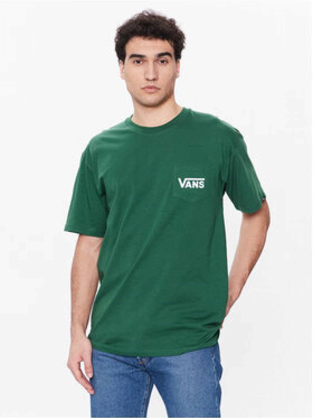 Vans T-Shirt Classic VN00004W Zelená Classic Fit