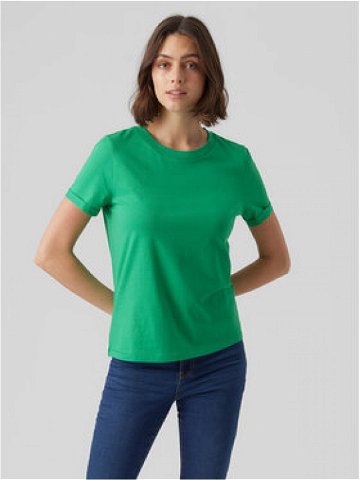 Vero Moda T-Shirt 10243889 Zelená Regular Fit