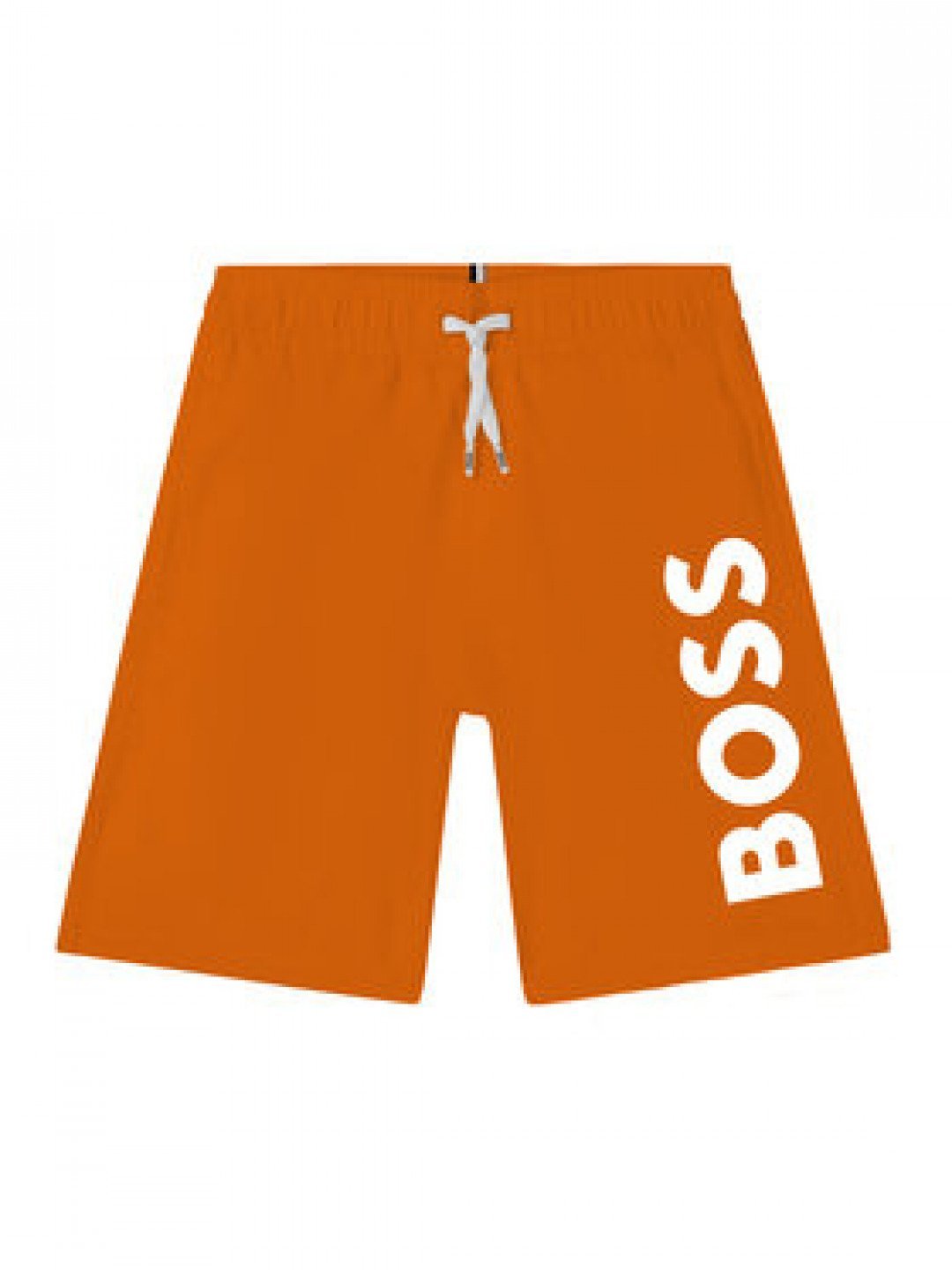 Boss Plavecké šortky J24846 S Oranžová Regular Fit